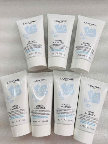 Sữa Rửa Mặt Lancome Creme Radiance 50ml - Kem Rửa Mặt Làm Sáng Da, Làm Sạch Dịu Nhẹ Cho Làn Da Sáng Khỏe