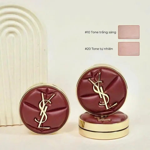Cushion YSL Encre De Peau Couture Collection #20 – Mịn lì, che phủ tốt