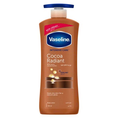 Dưỡng Thể Vaseline Cocoa Radiant 725ml - Dưỡng Ẩm Sâu, Giúp Da Mềm Mịn và Rạng Rỡ
