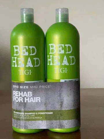 Combo Gội Xả Tigi Bed Head Re-Energize - Phục Hồi Tóc Sáng Khỏe, Duy Trì Độ Ẩm và Sạch Nhẹ, Mỹ Phẩm Cao Cấp