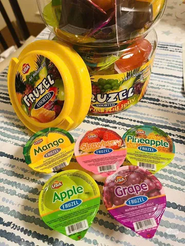 Rau Câu Trái Cây Fruzel Jelly 1.45kg – Ngọt Dịu, Thích Hợp Cho Trẻ Em, Đồ Ăn Vặt Ngon Miệng