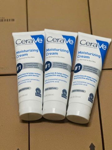 Kem Dưỡng Ẩm Cerave Moisturizing 236ml - Cấp Ẩm và Phục Hồi Da Hiệu Quả, Chăm Sóc Da Mềm Mịn