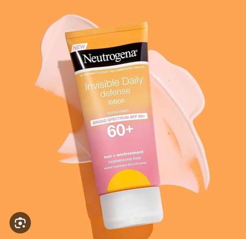 Kem Chống Nắng Neutrogena Invisible Daily Defense Lotion 88ml - Bảo Vệ Da Hàng Ngày, Không Nhờn Rít, Chống Nắng Hiệu Quả