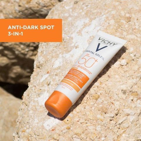 Kem Chống Nắng Vichy Ideal Soleil Anti-Ageing SPF50 50ml - Dưỡng Da Ngừa Lão Hóa, Bảo Vệ Tia UV Tối Ưu