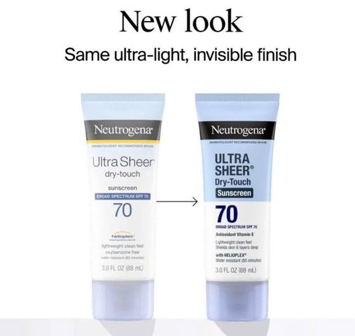 Kem chống nắng Neutrogena Ultra Sheer SPF 70 88ml 405070