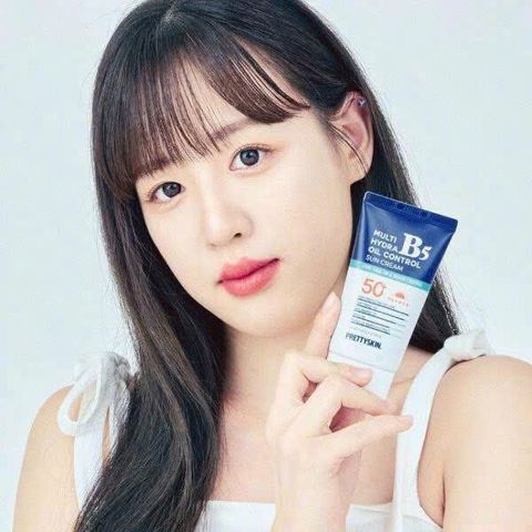 Kem Chống Nắng Pretty Skin Hydra B5 Exosome 50ml – Kiềm Dầu, Phục Hồi Ẩm Cho Làn Da Khỏe Mạnh, Bảo Vệ Toàn Diện