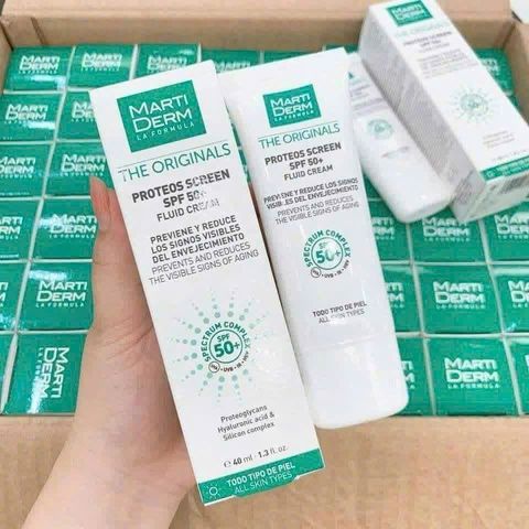 Kem Chống Nắng MartiDerm 40ml - Chống Nắng Kiềm Dầu, Nhẹ Mặt, Bảo Vệ Da Hiệu Quả, Chăm Sóc Da Hằng Ngày