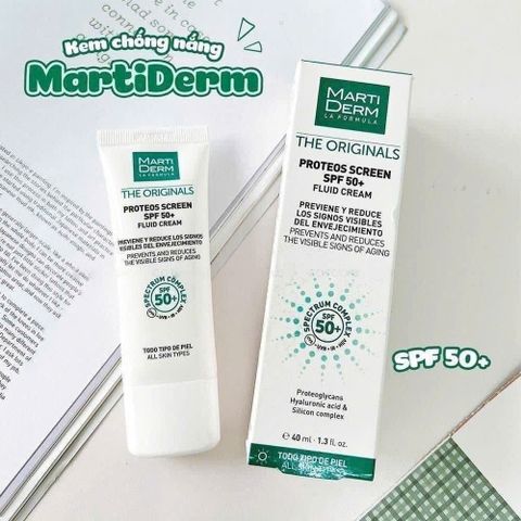 Kem Chống Nắng MartiDerm 40ml - Chống Nắng Kiềm Dầu, Nhẹ Mặt, Bảo Vệ Da Hiệu Quả, Chăm Sóc Da Hằng Ngày