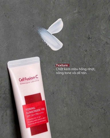 Kem Chống Nắng Cell Fusion C Derma Relief Sunscreen 100 SPF50+ 50ml – làm dịu da, bảo vệ da nhạy cảm