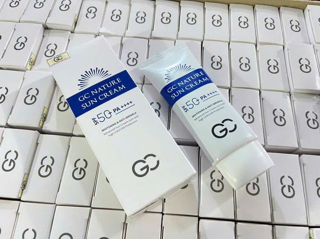 Kem Chống Nắng GC Nature Sun Cream SPF50+ PA++++ – chống nắng tốt, dưỡng ẩm nhẹ