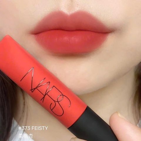 Son Kem NARS Air Matte Lip Color #Feisty - Lì Mịn, Lâu Trôi, Độ Bám Màu Tối Ưu, Làm Đẹp Môi Tự Nhiên