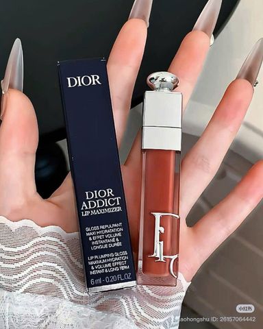 Son Dior 039 - Dưỡng Môi Lip Maximizer Rosewood Hồng Cam - Bám Lâu, Nhẹ Môi, Chăm Sóc, Thiết Kế Sang Trọng