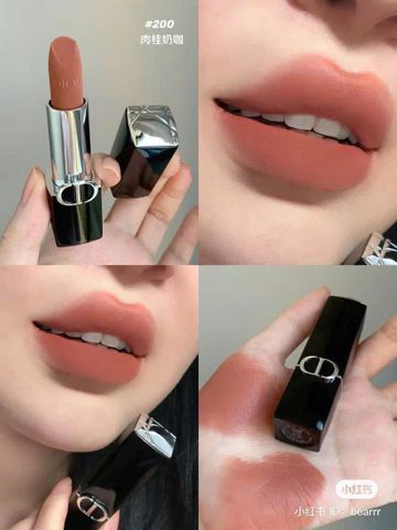 Son Dior 200 Nude Touch - Son Kem Lì Tự Nhiên, Mượt Mà, Phù Hợp Cho Mọi Làn Da, Sản Phẩm Làm Đẹp Cao Cấp