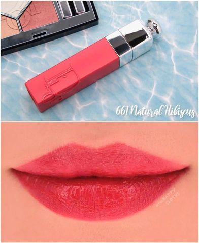 Son Dior 661 Addict Lip Tattoo Natural Hibiscus ( tách set ko vỏ giấy) - Son Môi Bám Lâu, Mỏng Nhẹ Cho Phong Cách Tự Nhiên