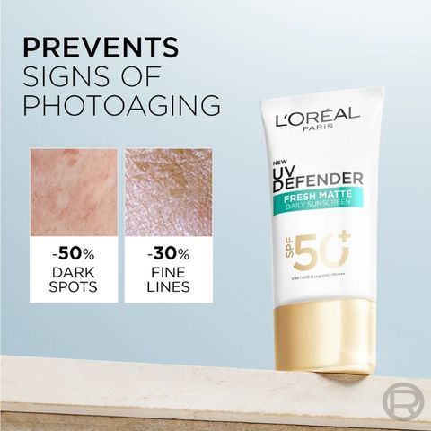 (Hàng CTY) Kem Chống Nắng LOreal Paris Defender UV Serum Protector SPF50+/PA++++ 50ML - Nana Shop