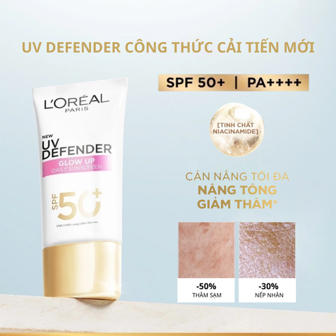 (Hàng CTY) Kem Chống Nắng LOreal Paris Defender UV Serum Protector SPF50+/PA++++ 50ML - Nana Shop