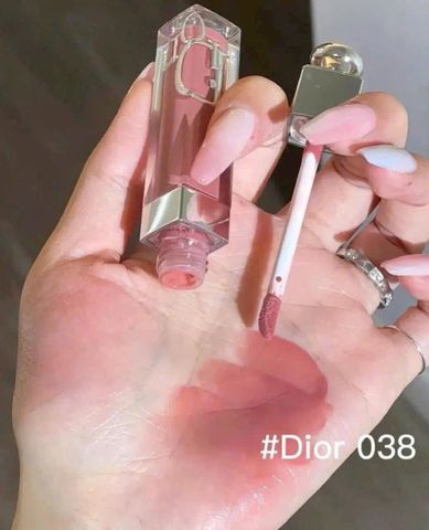 Son Dior 038 Lip Maximizer Rose Nude ( tách set ko vỏ giấy)- Dưỡng Môi Hồng Nude Tặng Độ Mọng, Không Vỏ, Sản Phẩm Làm Đẹp Hàng Hiệu