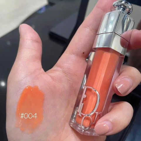 Son Dior 004 Lip Maximizer - Son Môi Căng Bóng, Plump Môi (Không Vỏ Hộp) - Sản Phẩm Nghệ Thuật Làm Đẹp của Dior