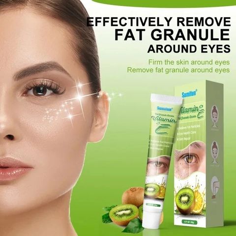 Mụn Thịt Quanh Mắt - Kem Mắt Vitamin E Nguyên Chất Giảm Thâm, Xóa Nhăn, Căng Bóng