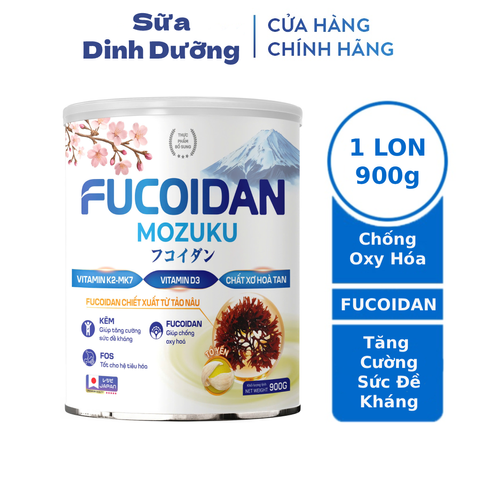 Sữa Fucoidan Okinawa Mozuku 900g - Bổ sung dinh dưỡng và hỗ trợ phục hồi sức khỏe sau phẫu thuật, dễ uống cho người lớn