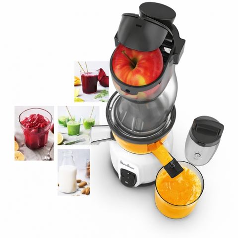 Máy Ép Chậm Moulinex ZU600110 Chính Hãng - Ép Kiệt Bã, Giữ Dưỡng Chất, Dễ Vệ Sinh - Sản Phẩm Gia Dụng Hoàn Hảo Cho Bếp