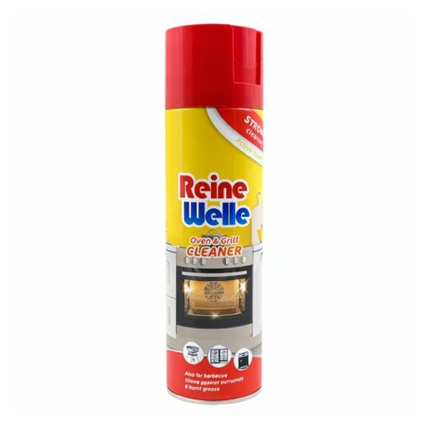 Dung dịch vệ sinh lò nướng, vỉ nướng 500ml Reine Welle, tẩy dầu mỡ cháy khét bám lâu ngày (dạng bọt)