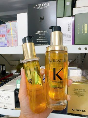 [Unbox] Dầu Dưỡng Tóc Kerastase Elixir Ultime Lhuile Originale