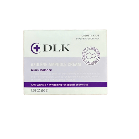 (CHÍNH HÃNG) Kem Dưỡng Da DLK Azulene Ampoule Cream Hỗ Trợ Phục Hồi Và Làm Dịu Da Nhạy Cảm - 50g