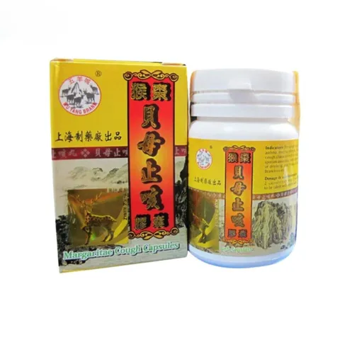 Ho ngũ dê tem nai bạc Margaritae Cough Capsules