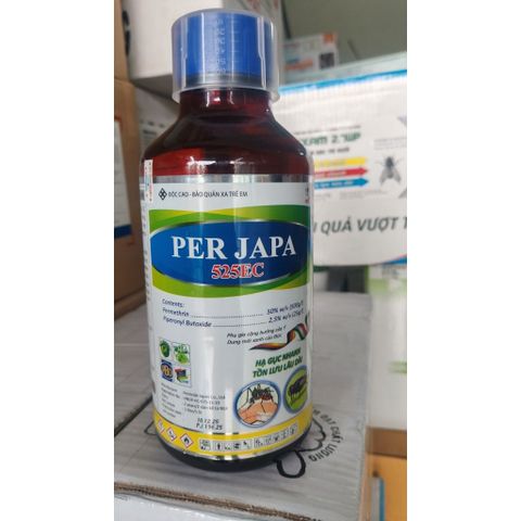 PER JAPA525EC 1 LÍT THUỐC DIỆT MUỖI VÀ CÔN TRÙNG  chuyên dụng dùng trong y tếvà Nông Nghiệp, sản xuất CN Nhật Bản