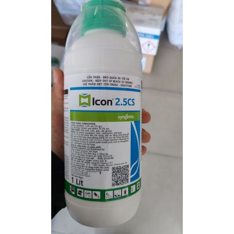 ICON 2.5CS 1 LÍT {SYNGENTA(Thụy Sĩ)} DIỆT MUỖI GIÁN KIẾN RUỒI VÀ CÔN CÔN TRÙNG KHÁC, Tổ Chức Y TẾ Thế Giới Khuyên Dùng