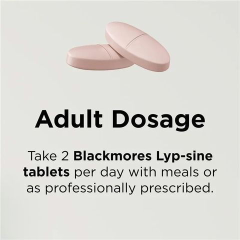 Viên Uống Blackmores Lypsine Hỗ Trợ Giảm Nhiệt Miệng 30 Viên - Vitamin Tổng Hợp Từ Úc, Giúp Làm Lành Vết Thương Miệng hiệu quả 625417
