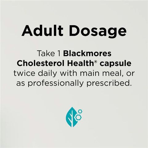 Viên Uống Giảm Mỡ Máu Blackmores Cholesterol Health 60 Viên - Hỗ Trợ Tim Mạch, Kiểm Soát Cholesterol Hiệu Quả 625495
