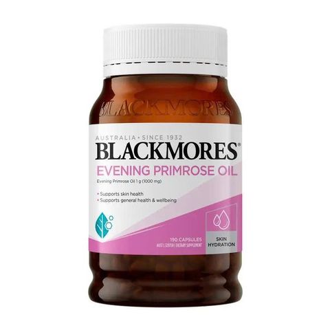 Tinh Dầu Hoa Anh Thảo Blackmores 1000mg - Viên Uống Hỗ Trợ Sức Khỏe Phái Đẹp, Giảm Đau Kinh Nguyệt, Chăm Sóc Da, 190 Viên Úc 625514