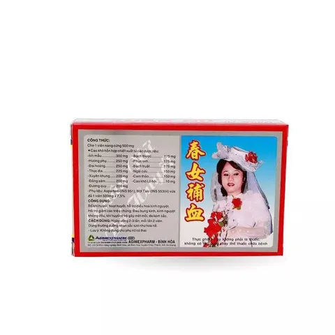 Viên Bổ Huyết - Điều Kinh - Xuân Nữ Vĩnh Quang ( hộp 40 viên)