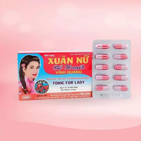 Viên Bổ Huyết - Điều Kinh - Xuân Nữ Vĩnh Quang ( hộp 40 viên)