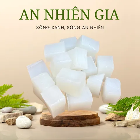 Phôi Xà bông dừa trắng sữa - Phôi Xà phòng Thiên Nhiên Escoco