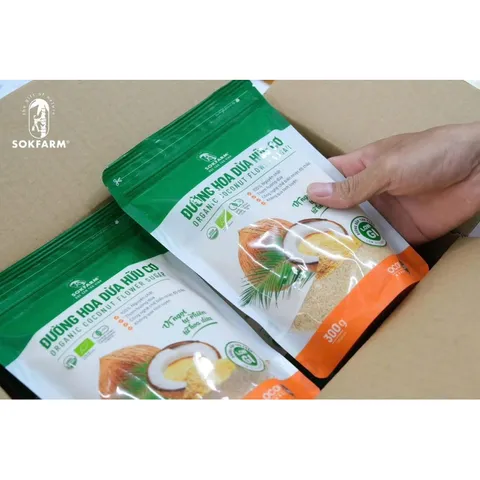 Đường Hoa Dừa Hữu Cơ Sokfarm 300g 625721