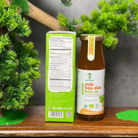 Mật hoa dừa cô đặc Sokfarm - cho bé ăn dặm 250g