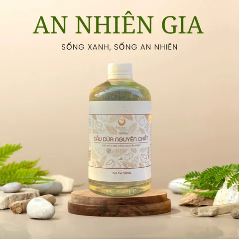 Dầu Dừa Thủ Công Nguyên Chất 500ml - Dầu Dừa Bến Tre. 625738