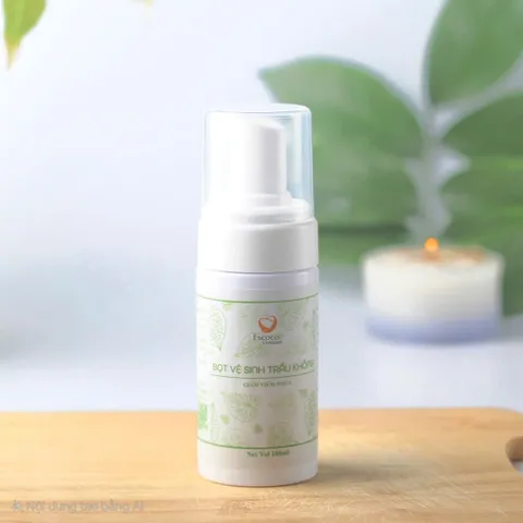 Dung Dịch Vệ Sinh Phụ Nữ Trầu Không Hương Thảo – Escoco Vietnam - Bọt vệ sinh trầu không