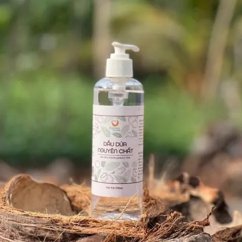 Dầu dừa tách lạnh ly tâm Coconut Oil Cold Pressed Escoco Vietnam