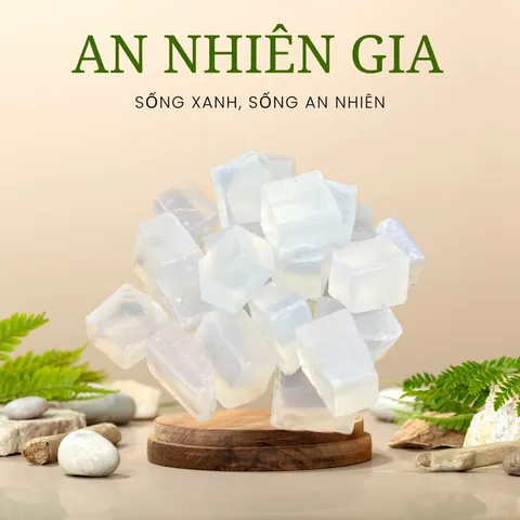 Phôi xà phòng glycerin Trong - Phôi xà bông trong làm xà phòng Thiên Nhiên escoco
