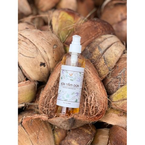 Sữa tắm dừa coconut shower gel Escoco 250ml - sữa tắm thiên nhiên - sữa tắm handmade 625756