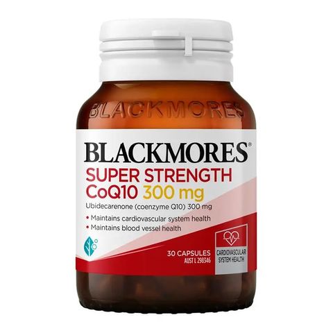 Viên Uống Hỗ Trợ Tim Mạch Blackmores CoQ10 Super Strength 300mg - Tăng Cường Sức Khỏe Tim Mạch, Hỗ Trợ Lão Hóa, 30 Viên 625855