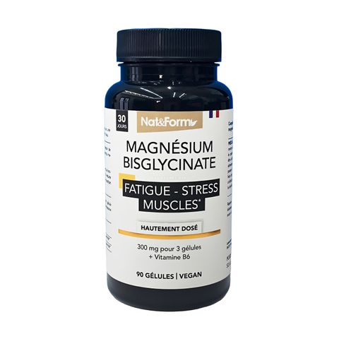 Magnesium Bisglycinate Nat&Form 300mg (90 viên)