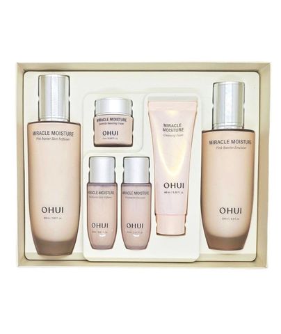 Set dưỡng da Ohui hồng cấp ẩm Ohui Miracle Moisture Special 6 món