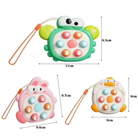 Đồ Chơi Đập Chuột Cua Dễ Thương Cho Bé 1-3 Tuổi - Đồ Chơi Vận Động Phát Triển Kỹ Năng, Món Quà Ý Nghĩa
