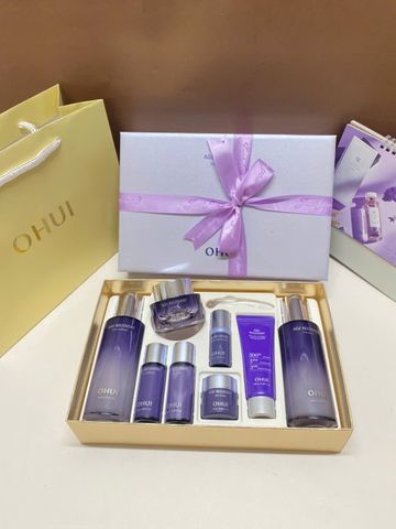 Bộ Dưỡng Da Ohui Tím Age Recovery Special Set - Cấp Ẩm, Trẻ Hóa Da, Chống Oxy Hóa, Giảm Nhăn, Chăm Sóc Da Mặt Chuyên Nghiệp