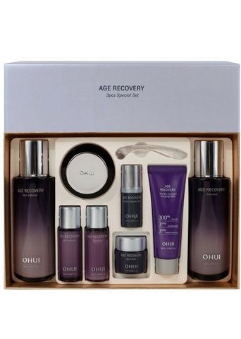 Bộ Dưỡng Da Ohui Tím Age Recovery Special Set - Cấp Ẩm, Trẻ Hóa Da, Chống Oxy Hóa, Giảm Nhăn, Chăm Sóc Da Mặt Chuyên Nghiệp